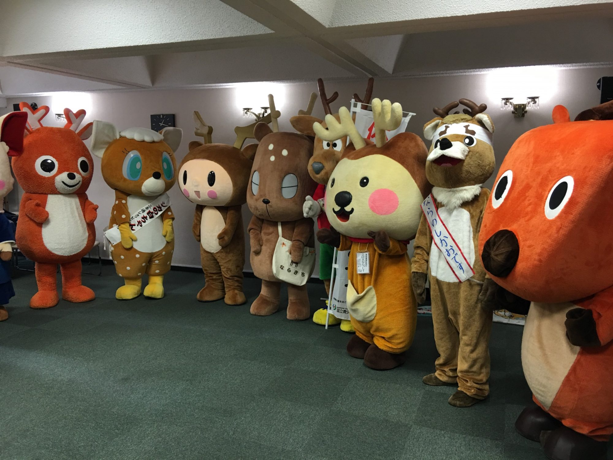 奈良の鹿キャラクターはどれだけいるかご存知ですか よしのーと