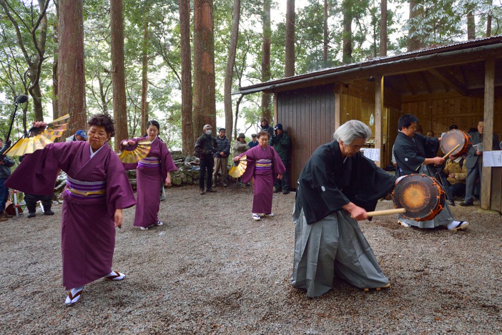 五條市の篠原踊り